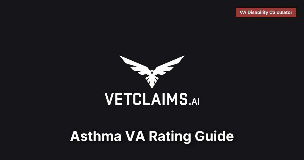 Asthma VA Rating Guide