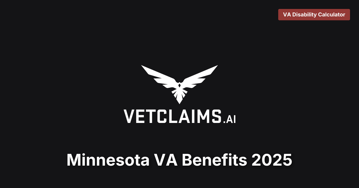 Minnesota VA Benefits 2025
