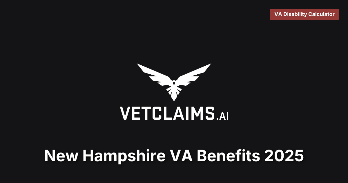 New Hampshire VA Benefits 2025