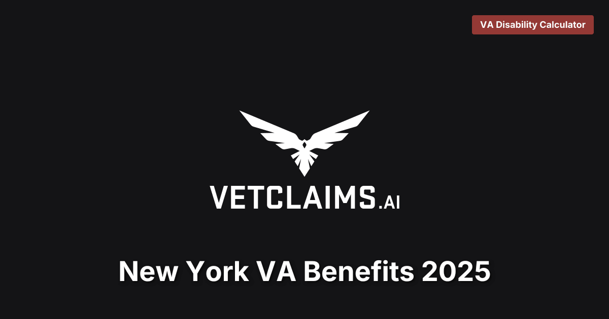 New York VA Benefits 2025